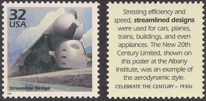 20th Century Limited Stamp