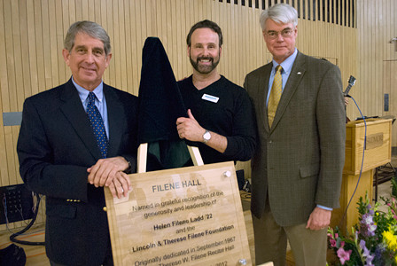 Filene Hall Rededication